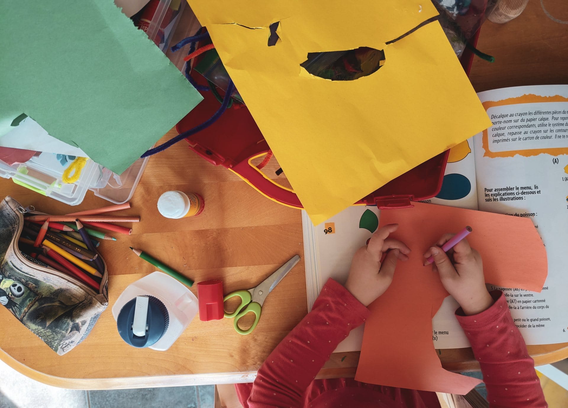 enfant créatif